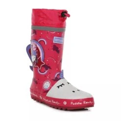 Regatta Childrens/Kids Unicorn Peppa Pig Wellington Boots (Winterberry)