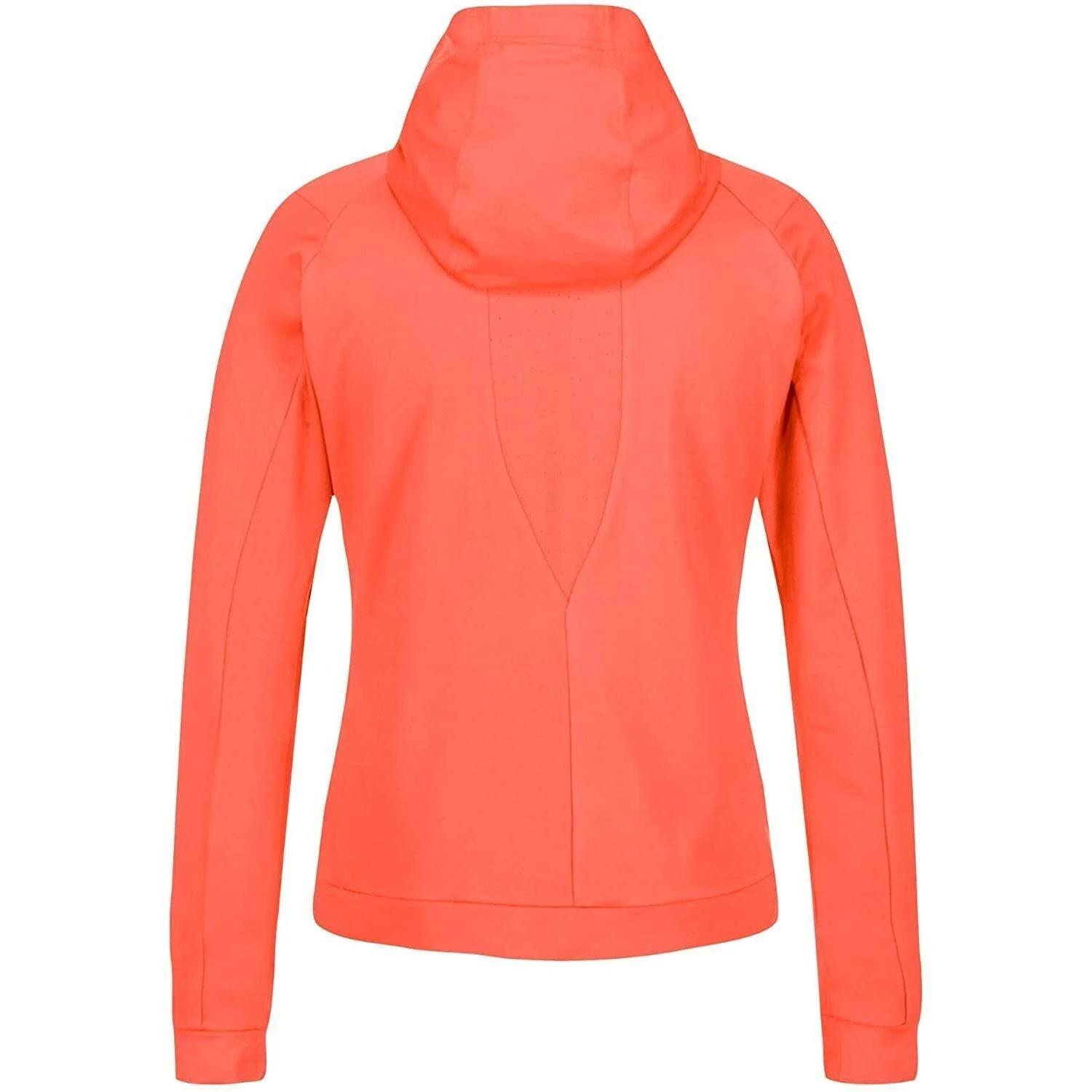 Regatta Womens/Ladies Cuba II Soft Shell Jacket (Neon Peach) 2 Regatta Womens/Ladies Cuba II Soft Shell Jacket (Neon Peach) - Image 2