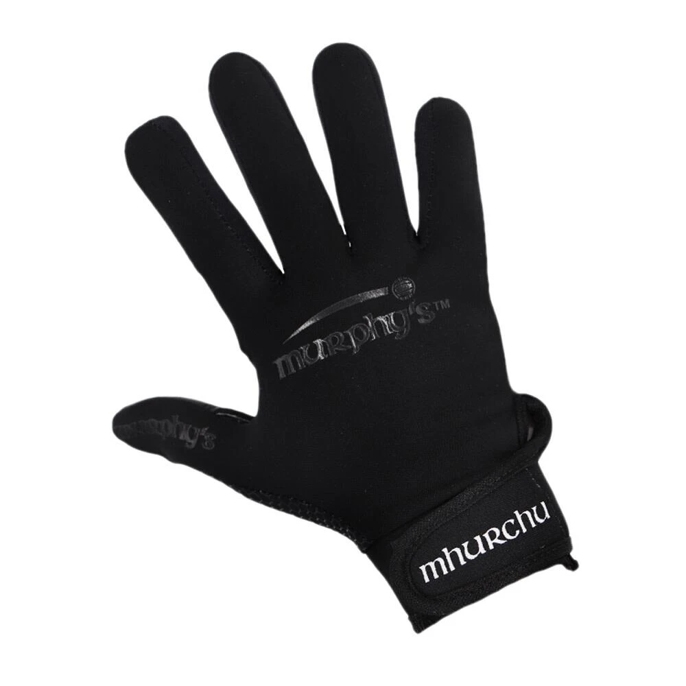 Unisex Adult Gaelic Gloves (Black) 1 Unisex Adult Gaelic Gloves (Black)