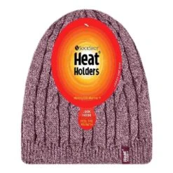 Womens Ribbed Cable Knit Fleece Lined Thermal Knitted Beanie Hat -Hiking Shop k0685765e753b7a513dfdf2107605271d