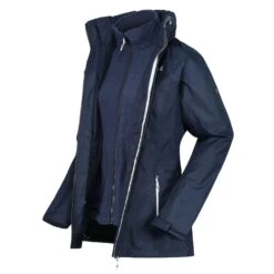Regatta Womens/Ladies Premilla IV 3 In 1 Waterproof Jacket (Navy) -Hiking Shop k0699128383f7daf13d4862a28c33f538
