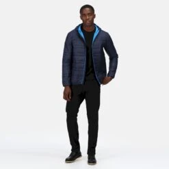 Regatta Mens Firedown Padded Jacket (Black) -Hiking Shop k0881a4869ca6be2be387b8a92dd777ff