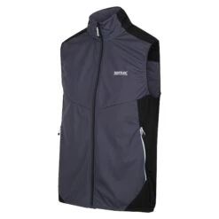 Regatta Mens Lankin IV Softshell Body Warmer (India Grey/Black) -Hiking Shop k0951436bb07c8a6ea8313d83aaf81613