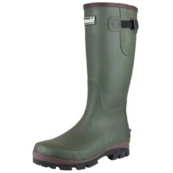 Cotswold Grange Neoprene Mens Rubber Wellington Boots (Green) -Hiking Shop k097d34c51eb8d00f8de005b0404d929f