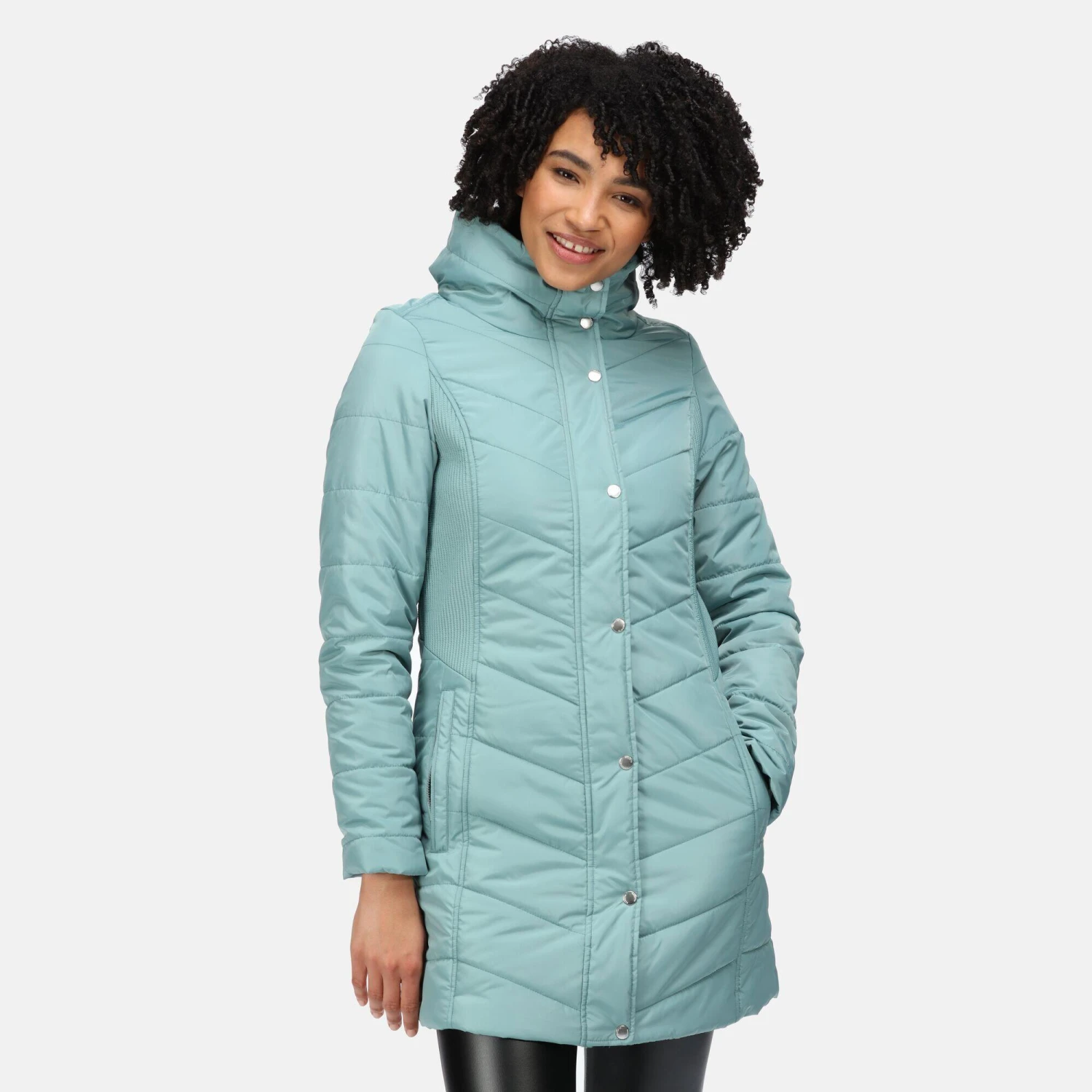 Regatta Womens/Ladies Parthenia Rochelle Humes Insulated Parka (Black) 10 Regatta Womens/Ladies Parthenia Rochelle Humes Insulated Parka (Black) - Image 10
