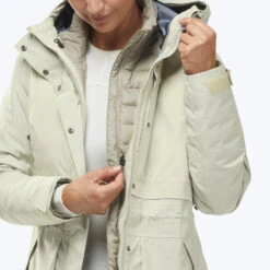 Women's Waterproof 3in1 Travel Trekking Jacket - Travel 900 Compact -10° -Hiking Shop k0e00a925dcc28d7186b27a1266200974