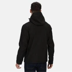 Regatta Mens Venturer Three Layer Soft Shell Jacket (Black) 15 Regatta Mens Venturer Three Layer Soft Shell Jacket (Black) -Hiking Shop k0e2ef08d738e61bc03475aacf2204b41
