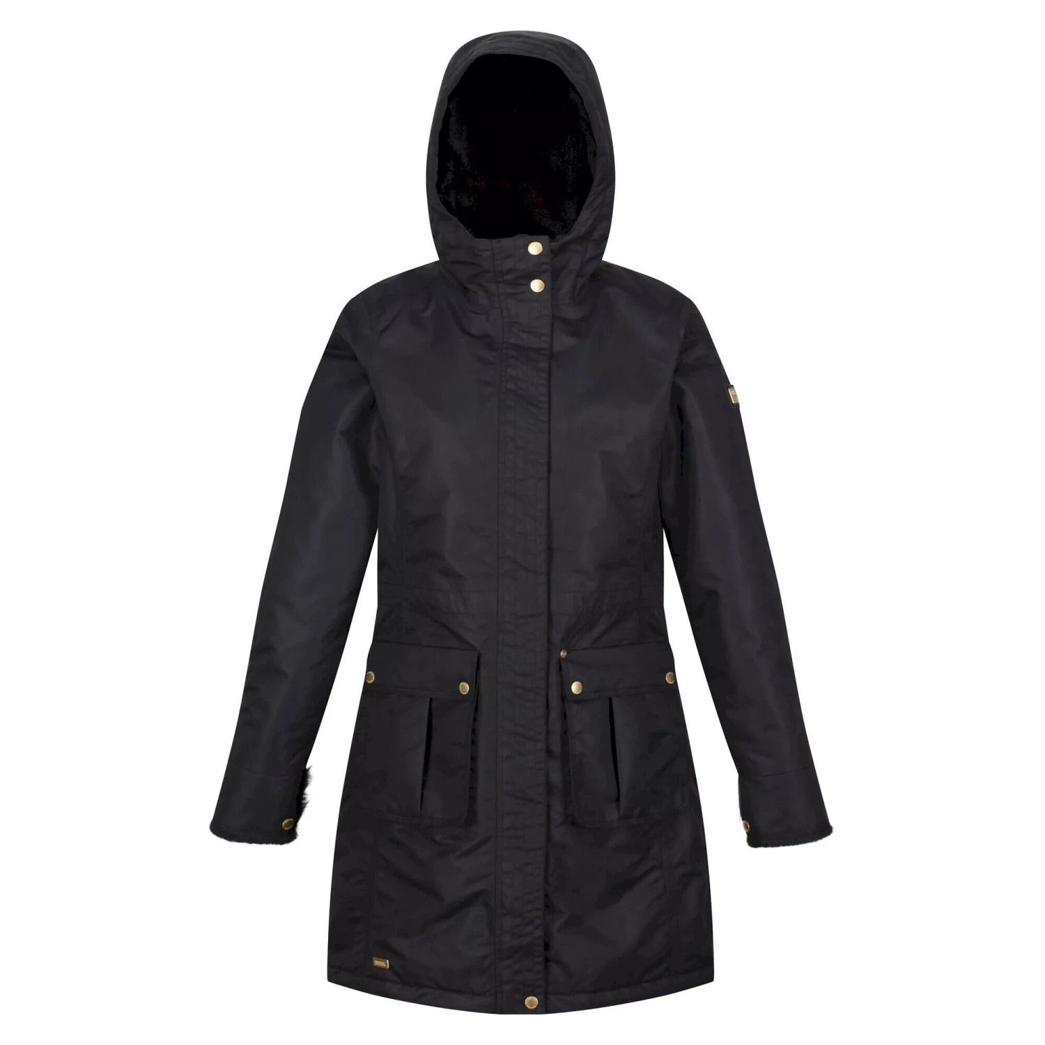 Regatta Womens/Ladies Roanstar III Waterproof Parka (Black) 1 Regatta Womens/Ladies Roanstar III Waterproof Parka (Black)