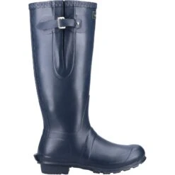 Cotswold Windsor Welly Plain Rubber Wellingtons Navy Blue