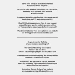 Men's Synthetic Mountain Trekking Padded Jacket -Hiking Shop k137e489baf628541a787a3eda1fcea62