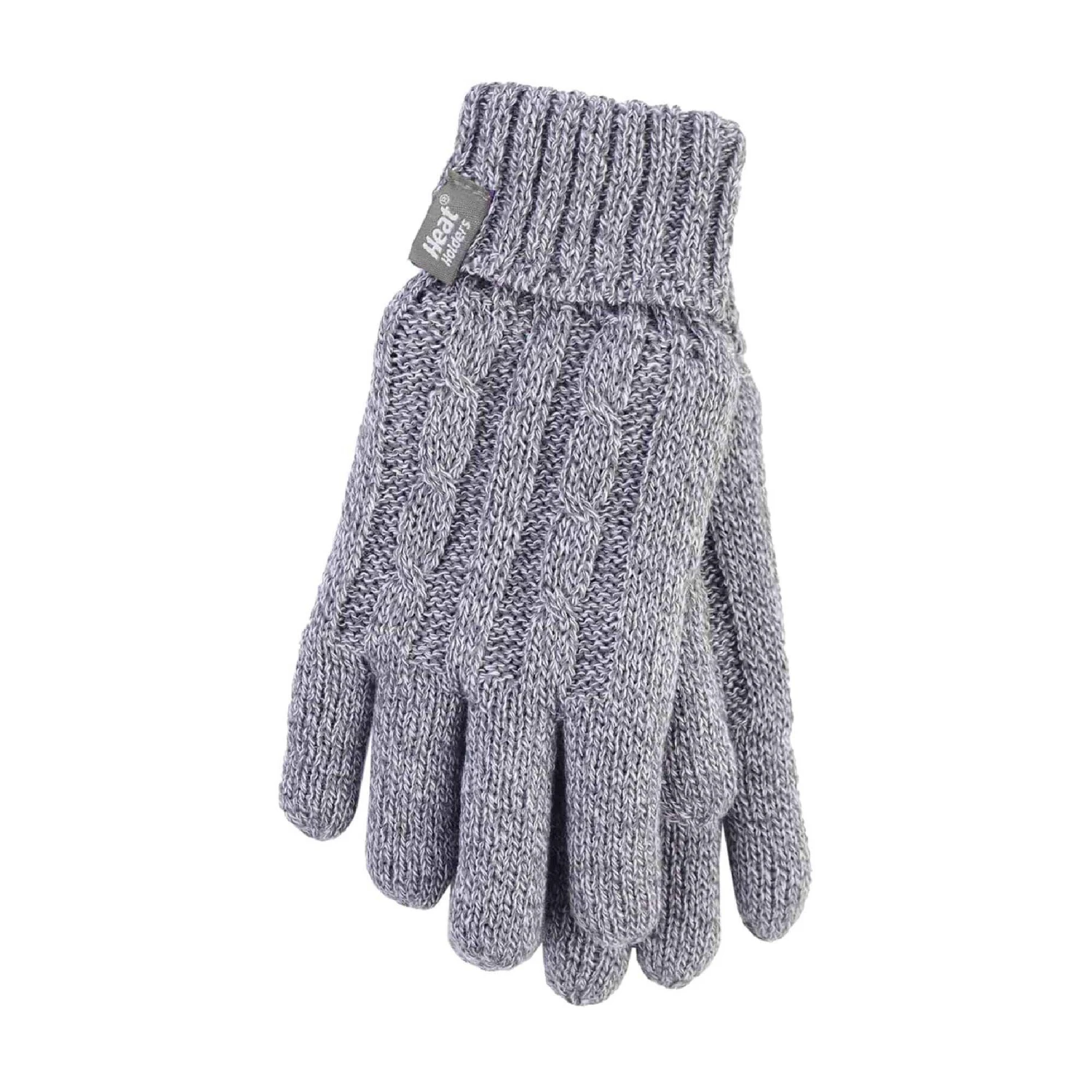 Ladies Fleece Lined Cable Knit 2.3 TOG Thermal Gloves 7 Ladies Fleece Lined Cable Knit 2.3 TOG Thermal Gloves - Image 7