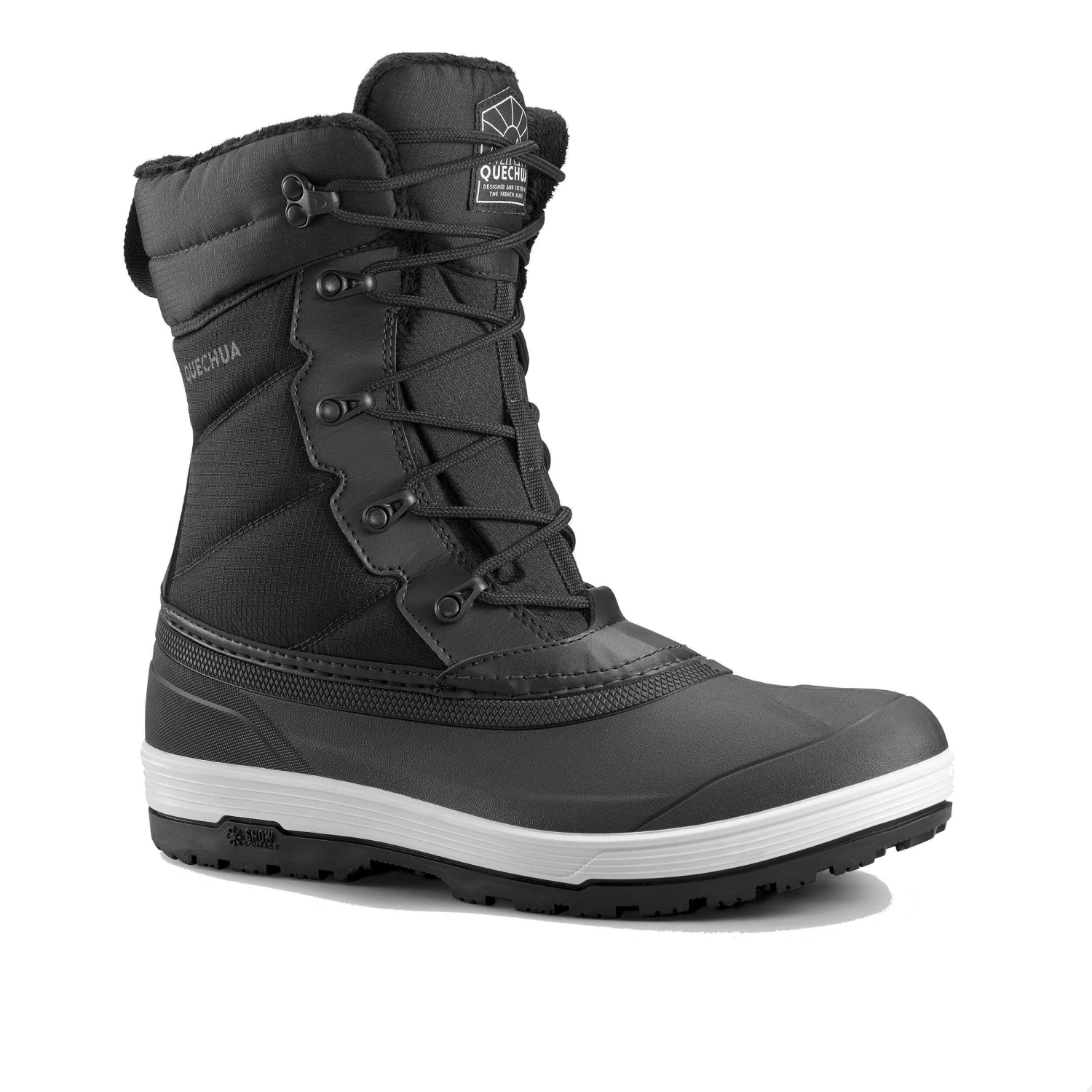 Quechua Warm Waterproof Snow Boots - SH500 Lace-up 1 Quechua Warm Waterproof Snow Boots - SH500 Lace-up