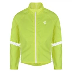 Dare 2b Childrens/Kids Cordial Reflective Cycling Shell Jacket (Fluro Yellow)