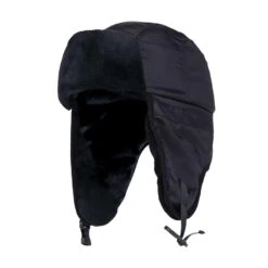 Mens Waterproof Fleece Lined Winter Thermal Trooper Trapper Hat