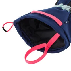 WEDZE KIDS’ WARM AND WATERPROOF SKI GLOVES 550 BLACK GREY -Hiking Shop k1deac64365e0ecd795e3d0f560336459