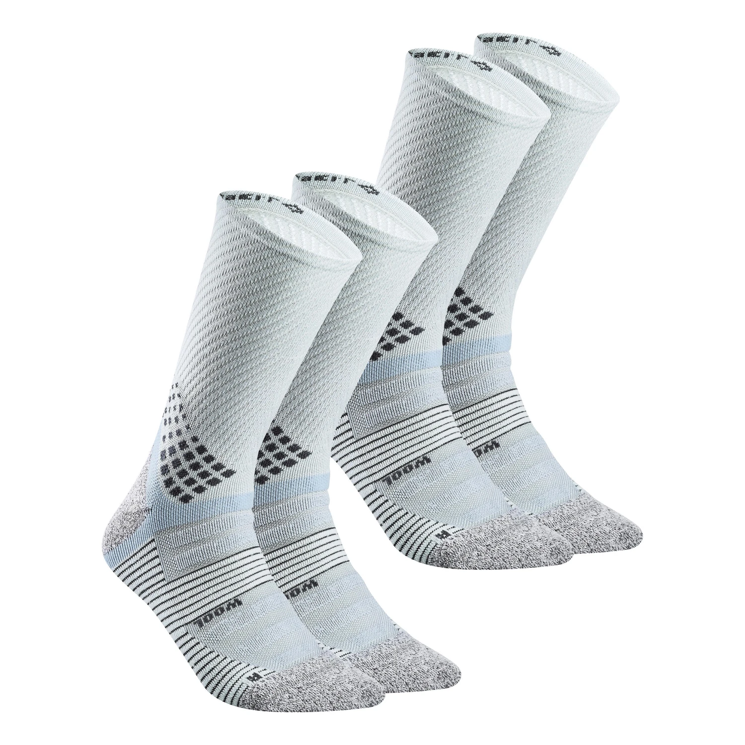 Quechua Hiking Socks Hike 900 High 2-Pack 11 Quechua Hiking Socks Hike 900 High 2-Pack - Image 11