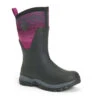 Muck Boots Unisex Arctic Sport Mid Pull On Wellies (Black/Magenta)