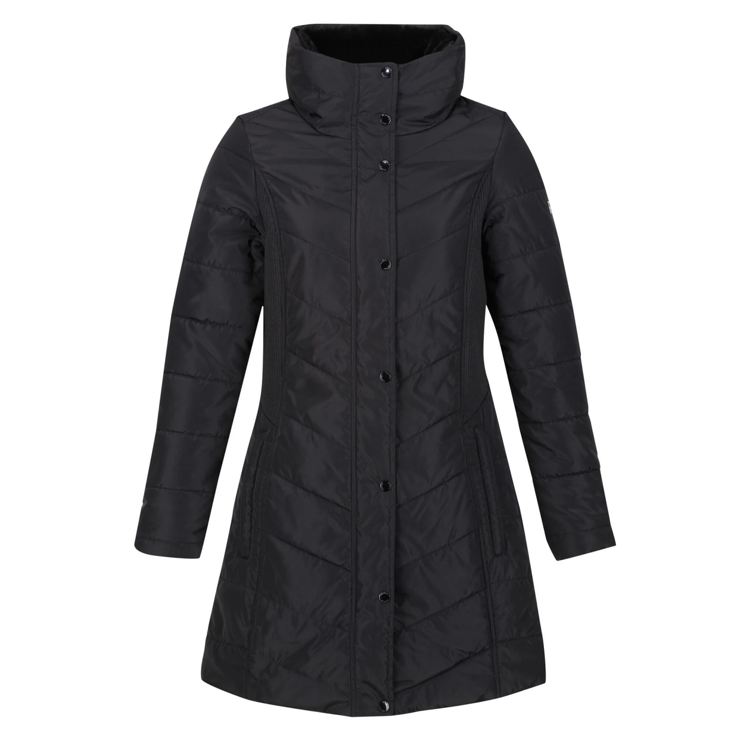 Regatta Womens/Ladies Parthenia Rochelle Humes Insulated Parka (Black) 1 Regatta Womens/Ladies Parthenia Rochelle Humes Insulated Parka (Black)
