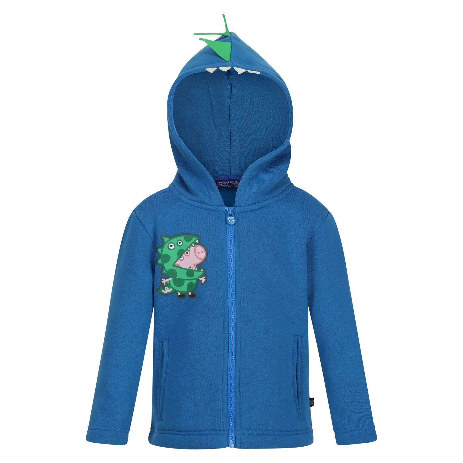Regatta Toddler Peppa Pig Full Zip Hoodie (Imperial Blue) 1 Regatta Toddler Peppa Pig Full Zip Hoodie (Imperial Blue)