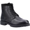 Cotswold Mens Thorsbury Leather Ankle Boots (Black)