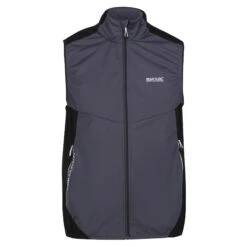 Regatta Mens Lankin IV Softshell Body Warmer (India Grey/Black)