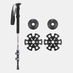 Hiking Snowshoes Pack With Small Deck - TSL 2.08 HIKE - Pink - Aluminium Poles 3 -Hiking Shop k27cde32e115898035c13ee6c580d1c8c