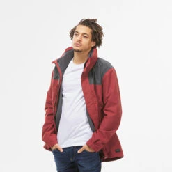 Men's 3-in-1 Waterproof Travel Trekking Jacket Travel 100 0°C -Hiking Shop k29a9d66150f9c6cf6b6e1ef4d1026385