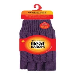 Ladies Cable Knitted Winter Thermal Fingerless Gloves -Hiking Shop k329c7e8dc6b9707dfba649db7a5610e0