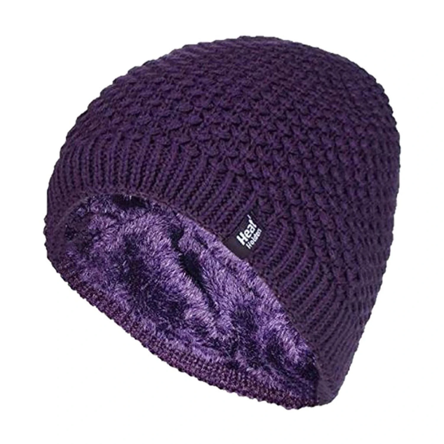 Ladies Knit Fleece Lined Warm Thermal Beanie Hat 3 Ladies Knit Fleece Lined Warm Thermal Beanie Hat - Image 3