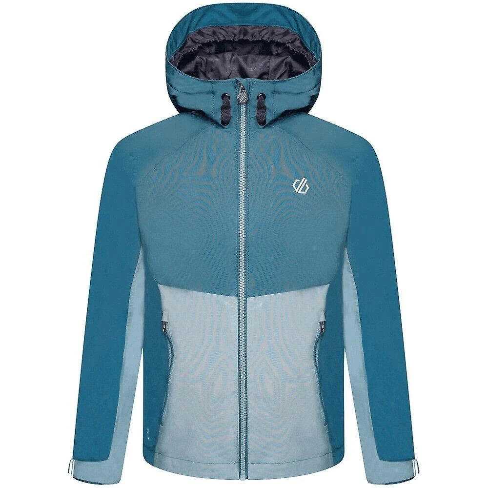 Dare 2b Childrens/Kids In The Lead II Waterproof Jacket (Black/Ebony Grey) 8 Dare 2b Childrens/Kids In The Lead II Waterproof Jacket (Black/Ebony Grey) - Image 8