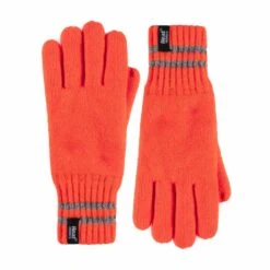 Mens Hi Vis Reflective Fleece Lined Thermal Winter Gloves 8 Mens Hi Vis Reflective Fleece Lined Thermal Winter Gloves -Hiking Shop k38bfe2e1f8c5ea37e39c26e3c44b81c9