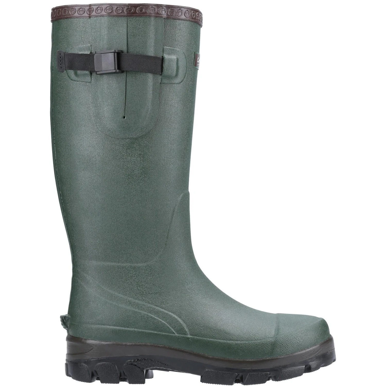 Cotswold Grange Plain Rubber Wellingtons GREEN 1 Cotswold Grange Plain Rubber Wellingtons GREEN