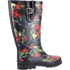 Cotswold Womens/Ladies Blossom Wellington Boots (Black/Red) 16 Cotswold Womens/Ladies Blossom Wellington Boots (Black/Red) -Hiking Shop k3b10d21b4beea4e9c65e2e031b854c4f