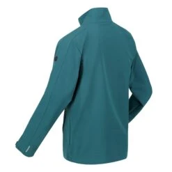Regatta Mens Nantfeld Soft Shell Jacket (Pacific Green) -Hiking Shop k3bbbd7e5bff39e8d83811cc492fca4c8