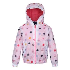 Regatta Childrens/Kids Peppa Pig Polka Dot Hooded Waterproof Jacket (Blush Red) 14 Regatta Childrens/Kids Peppa Pig Polka Dot Hooded Waterproof Jacket (Blush Red) -Hiking Shop k3caced4b1f01efafdd0304148f48e58a
