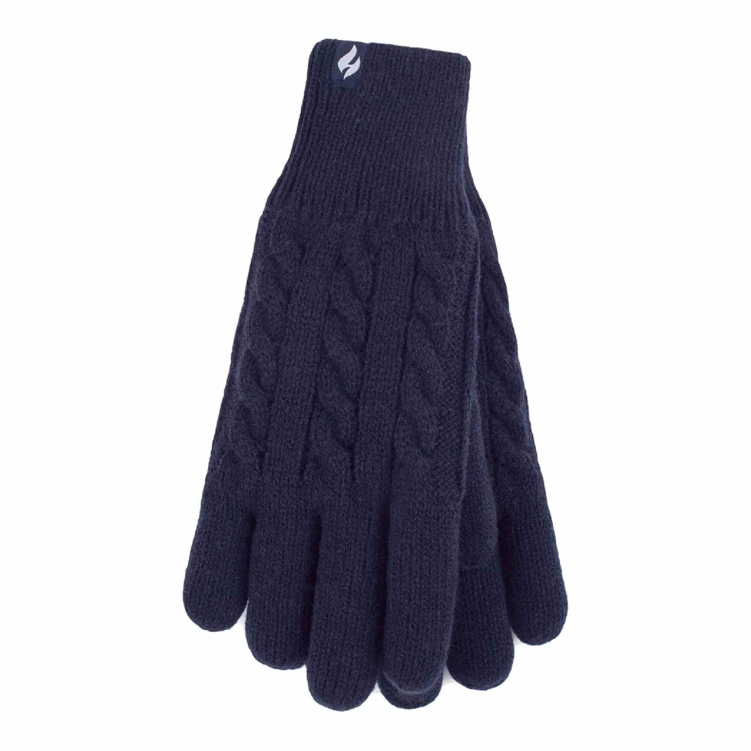 Ladies Fleece Lined Cable Knit 2.3 TOG Thermal Gloves 5 Ladies Fleece Lined Cable Knit 2.3 TOG Thermal Gloves - Image 5