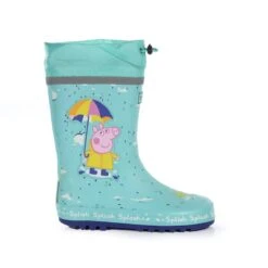 Regatta Childrens/Kids Peppa Pig Splash Square Wellington Boots (Aruba Blue) 7 Regatta Childrens/Kids Peppa Pig Splash Square Wellington Boots (Aruba Blue) -Hiking Shop k416c5ce2917de2289a4fa77a2b541b69