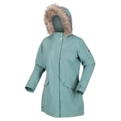 Regatta Womens/Ladies Serleena II Waterproof Insulated Jacket (Gulfstream) -Hiking Shop k49e38326ec19b17aef7595aaf7256995