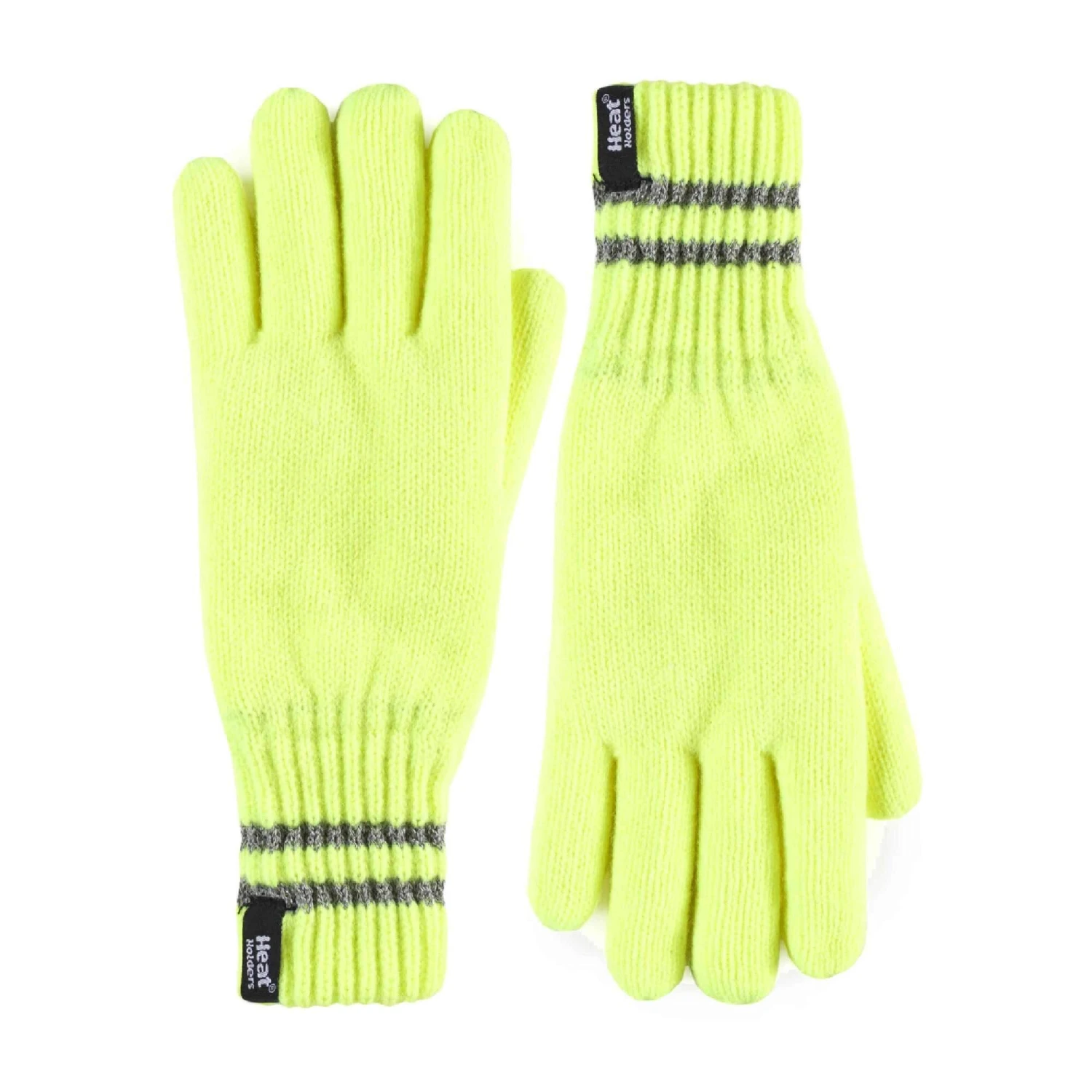 Mens Hi Vis Reflective Fleece Lined Thermal Winter Gloves 5 Mens Hi Vis Reflective Fleece Lined Thermal Winter Gloves - Image 5