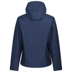 Regatta Mens Venturer Hooded Soft Shell Jacket (Black/Classic Red) -Hiking Shop k4b0d76dbdf14acb07faf9902067ec9e6