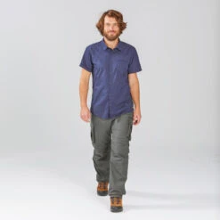 Men's Travel Trekking Zip-Off Cargo Trousers - Travel 100 Zip-Off 23 Men's Travel Trekking Zip-Off Cargo Trousers - Travel 100 Zip-Off -Hiking Shop k4c5e55ac00274c6b13c9c12b7f4c8eec