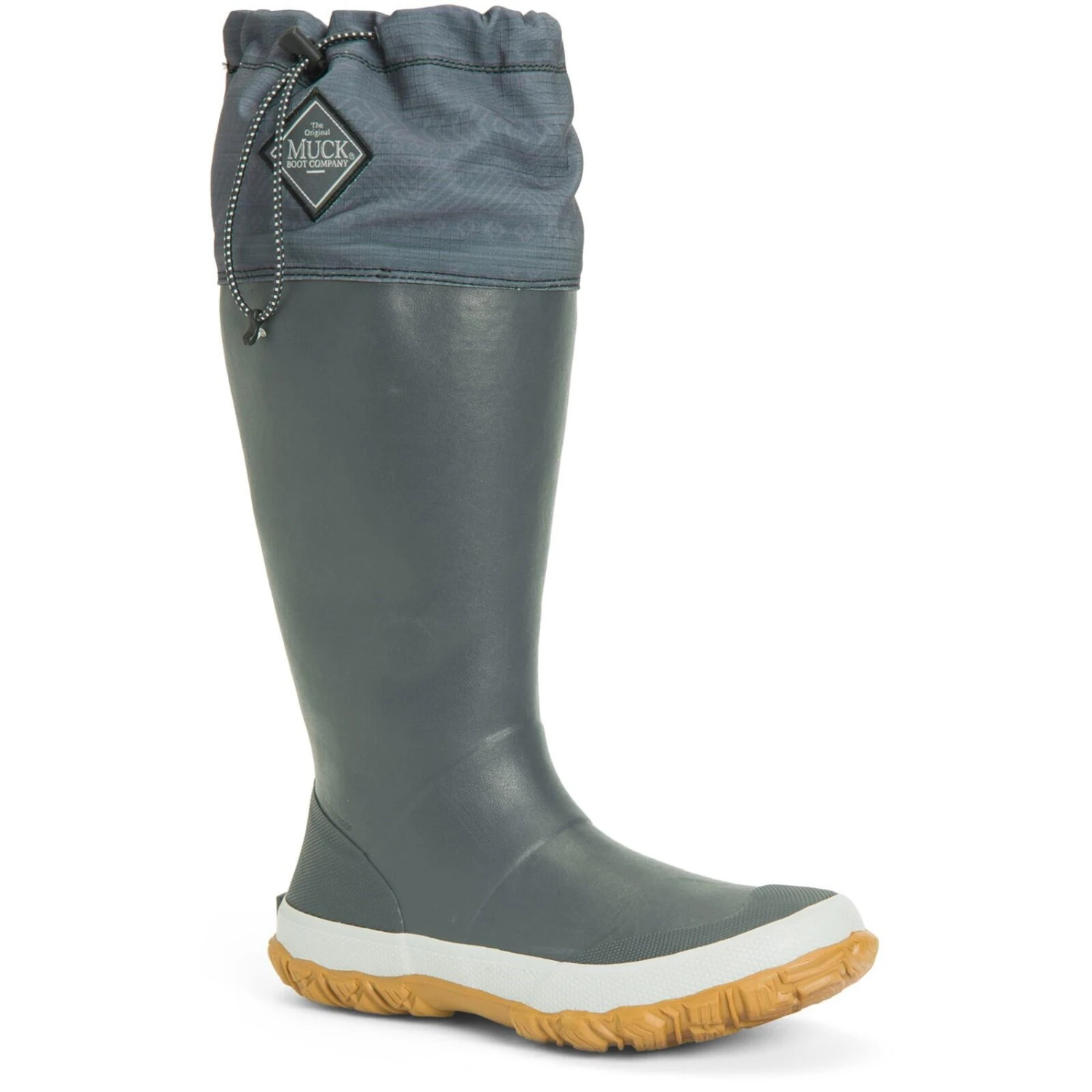 Muck Boots Forager Tall Textile/Weather Wellingtons Dark Grey 2 Muck Boots Forager Tall Textile/Weather Wellingtons Dark Grey - Image 2