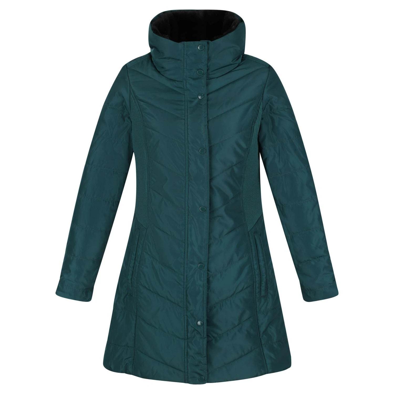 Regatta Womens/Ladies Parthenia Rochelle Humes Insulated Parka (Black) 5 Regatta Womens/Ladies Parthenia Rochelle Humes Insulated Parka (Black) - Image 5