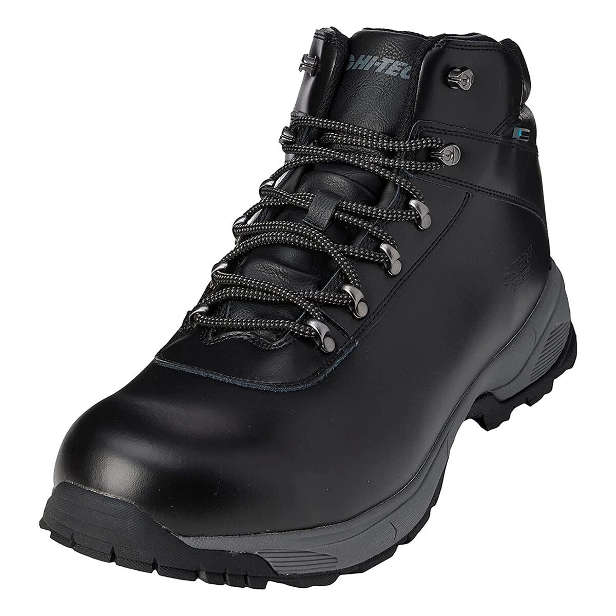 Hi-Tec Mens Eurotrek Lite Leather Walking Boots (Black) 3 Hi-Tec Mens Eurotrek Lite Leather Walking Boots (Black) - Image 3