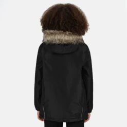 Regatta Childrens Cadet Parka Jacket (Black) -Hiking Shop k54bdaad35f99a0ca206b401d6d930778