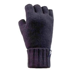 Ladies Solid Knitted Fleece Lined Thermal Fingerless Gloves -Hiking Shop k567c5b2dbe824de3afb322cda588991e