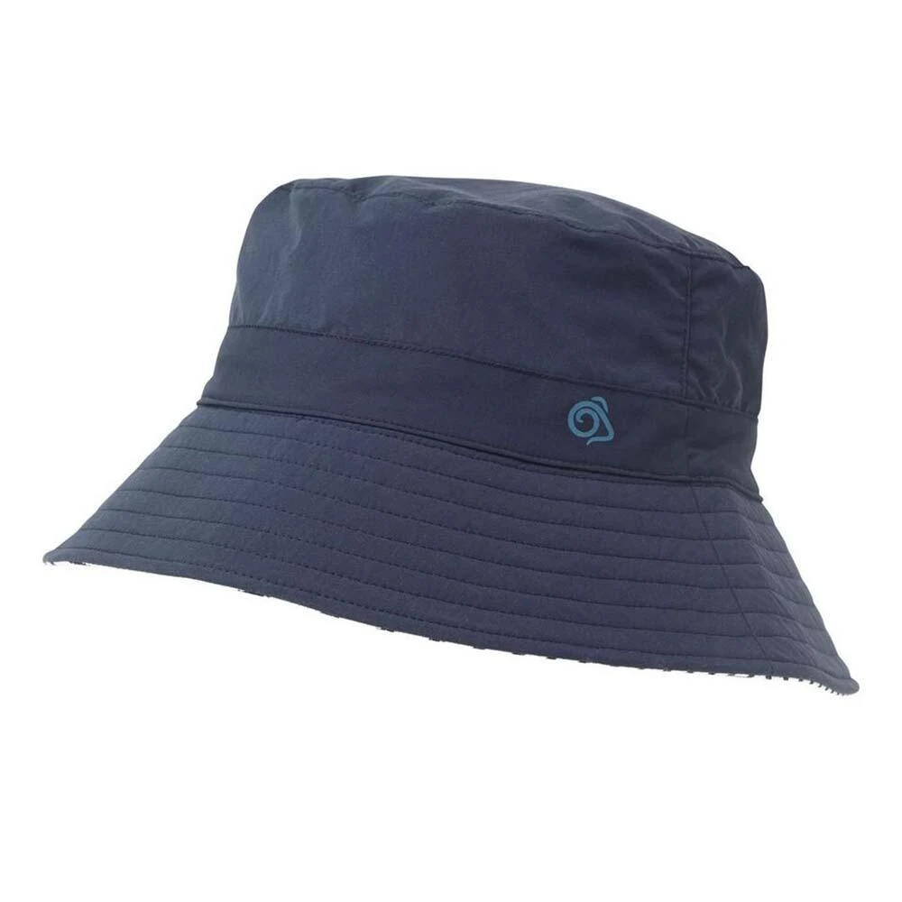 Craghoppers Womens/Ladies NosiLife Reversible Sun Hat (Blue Navy) 2 Craghoppers Womens/Ladies NosiLife Reversible Sun Hat (Blue Navy) - Image 2