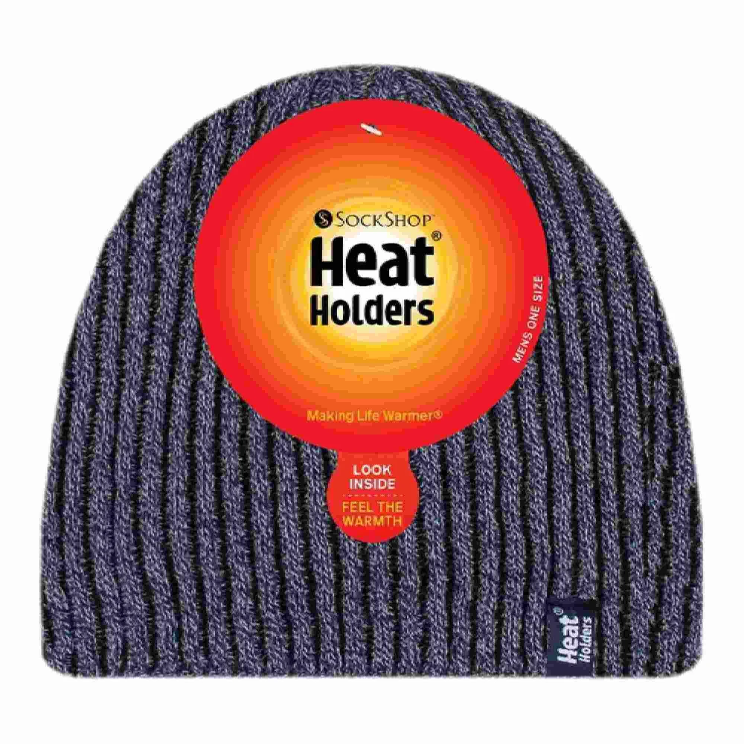 Mens Fleece Lined Thermal Winter Knitted Beanie Hat 4 Mens Fleece Lined Thermal Winter Knitted Beanie Hat - Image 4