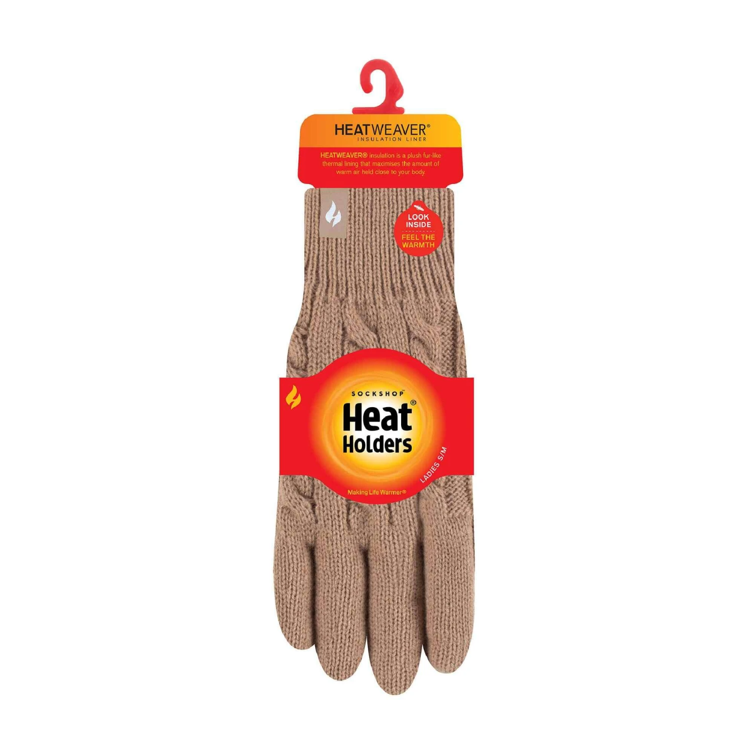 Ladies Fleece Lined Cable Knit 2.3 TOG Thermal Gloves 14 Ladies Fleece Lined Cable Knit 2.3 TOG Thermal Gloves - Image 14