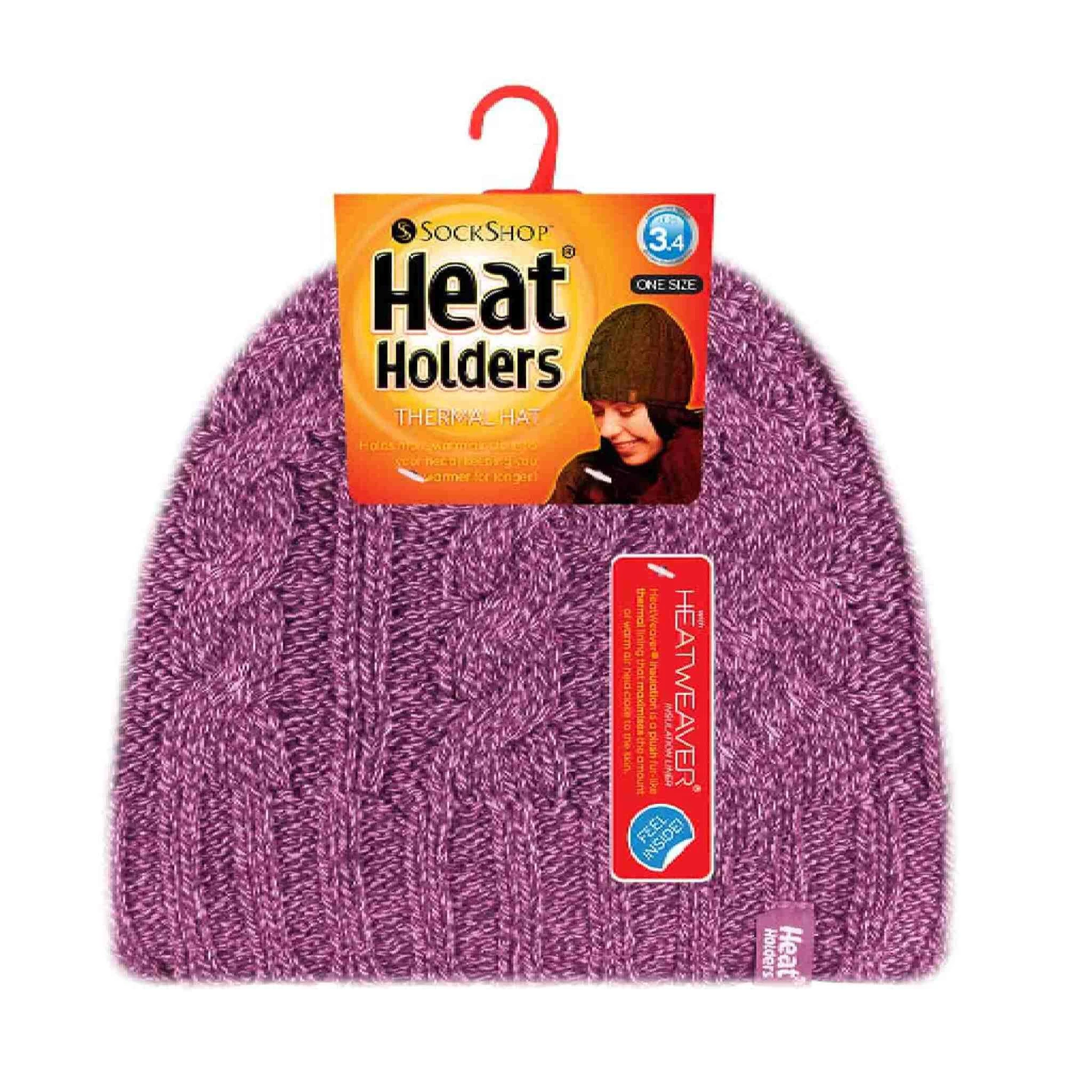 Ladies Cable Knit Fleece Lined 3.4 TOG Thermal Winter Hat 10 Ladies Cable Knit Fleece Lined 3.4 TOG Thermal Winter Hat - Image 10